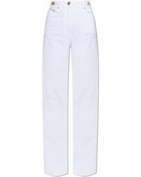 Versace - High-Waisted Jeans - Lyst