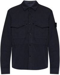 Stone Island - Shirt With Pockets - Lyst