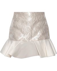 Ganni - Floral Motif Skirt - Lyst