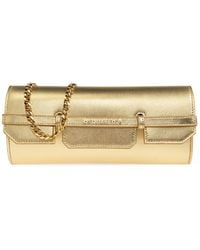 DSquared² - Leather Clutch 'Twin' - Lyst