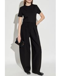 Jacquemus - T-Shirt With Logo Patch - Lyst