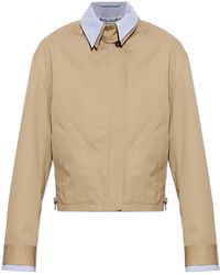 Acne Studios - Jacket With Collar - Lyst