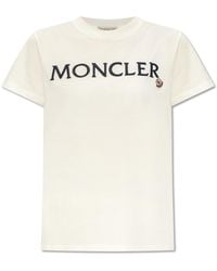 Moncler - T-shirt With Logo, - Lyst