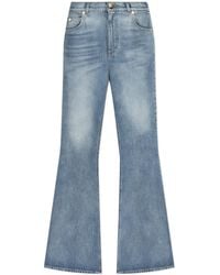 Balmain - Jeans With Flared Legs - Lyst
