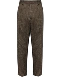 DSquared² - Herringbone Pattern Trousers - Lyst