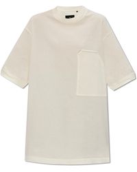 Y-3 - T-shirt With Pocket, - Lyst