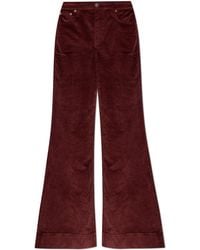 Rag & Bone - Corduroy Trousers With Flared Legs - Lyst