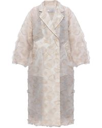 Max Mara - Silk Coat 'Mito' - Lyst
