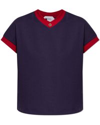 Versace - V-Neck T-Shirt - Lyst
