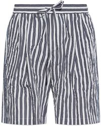 Dolce & Gabbana - Shorts With A Crinkle Effect - Lyst