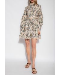 Ixiah - Dress With Floral Motif - Lyst