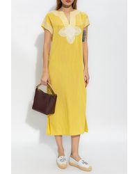 Tory Burch - Dress With Stitching - Lyst