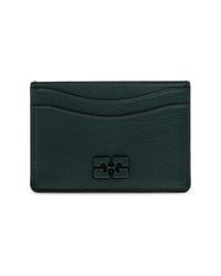 Ganni - Card Holder With Logo - Lyst