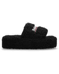Balenciaga - Slides With Logo - Lyst