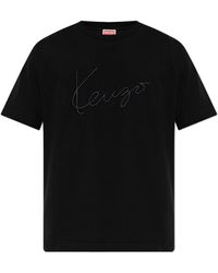 KENZO - T-Shirt With Logo - Lyst