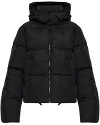Lacoste - Cashmere Sweater With Logo Patch - Lyst