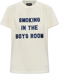 DSquared² - T-Shirt With A Patch - Lyst