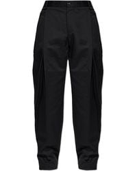 Dolce & Gabbana - Cotton Pleated Trousers - Lyst