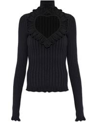 Balenciaga - Top With A Decorative Cut-Out - Lyst