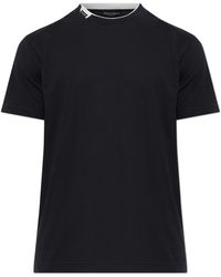 Dolce & Gabbana - T-Shirt With Logo Patch - Lyst