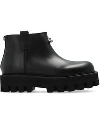 McQueen - Leather Platform Shoes - Lyst