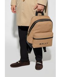 Bally - ‘Treck’ Backpack With Logo - Lyst