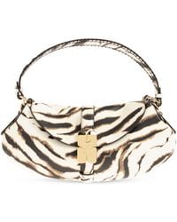 Ganni - Bag With Animal Motif - Lyst