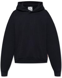 Acne Studios - Hoodie With Logo Patch - Lyst