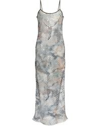 DIESEL - Transparent Dress 'Gaya-Utlt' - Lyst