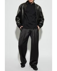 Versace - Polo With Lurex Thread - Lyst