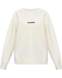 Jil Sander - Sweatshirt With Printed Logo - Lyst