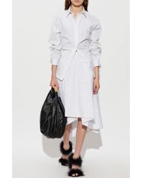 Moschino - Shirt With A Striped Pattern - Lyst