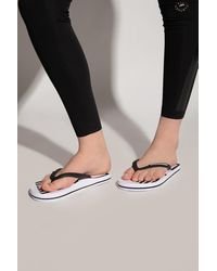 EA7 - Rubber Slides With Logo - Lyst