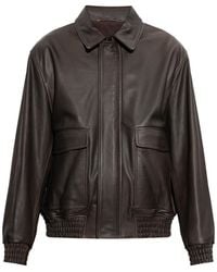 Arma - Leather Jacket 'Bari' - Lyst