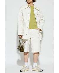 Ami Paris - Denim Jacket With Pockets - Lyst