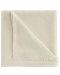 Moschino Teddy Bear-embroidered Scarf - Natural