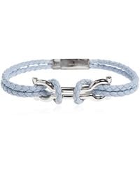 Ferragamo - Leather Bracelet - Lyst