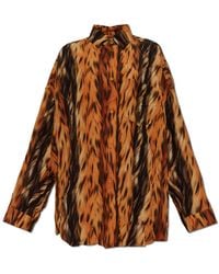 Balenciaga - Silk Shirt - Lyst