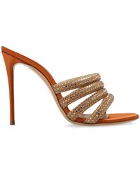 Casadei - 'stratosphere' Heeled Mules, - Lyst