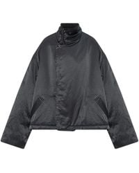 MM6 by Maison Margiela - Insulated Jacket With Stand-Up Collar - Lyst