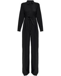 Max Mara - 'Zigrino' Wool Jumpsuit - Lyst