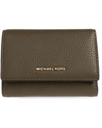 MICHAEL Michael Kors - Leather Wallet With Logo - Lyst