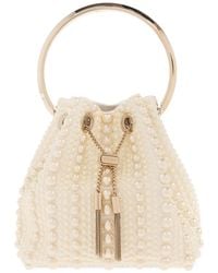 Jimmy Choo - 'Bon Bon' Bucket Shoulder Bag - Lyst