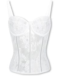 Dolce & Gabbana - Lace Top - Lyst