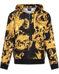 Versace Jeans Couture - Sweatshirt With "Barocco" Print - Lyst