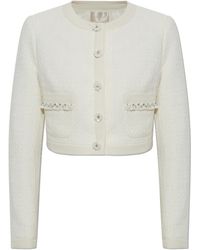 LoveShackFancy - 'Alphie' Tweed Blazer - Lyst