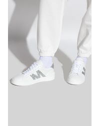 Moncler - Leather Monaco M Sneakers - Lyst