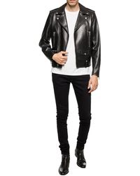 saint laurent leather