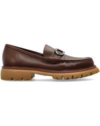 Ferragamo - "Cocoon 2" Leather Loafers - Lyst