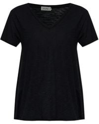 American Vintage - V-Neck T-Shirt - Lyst